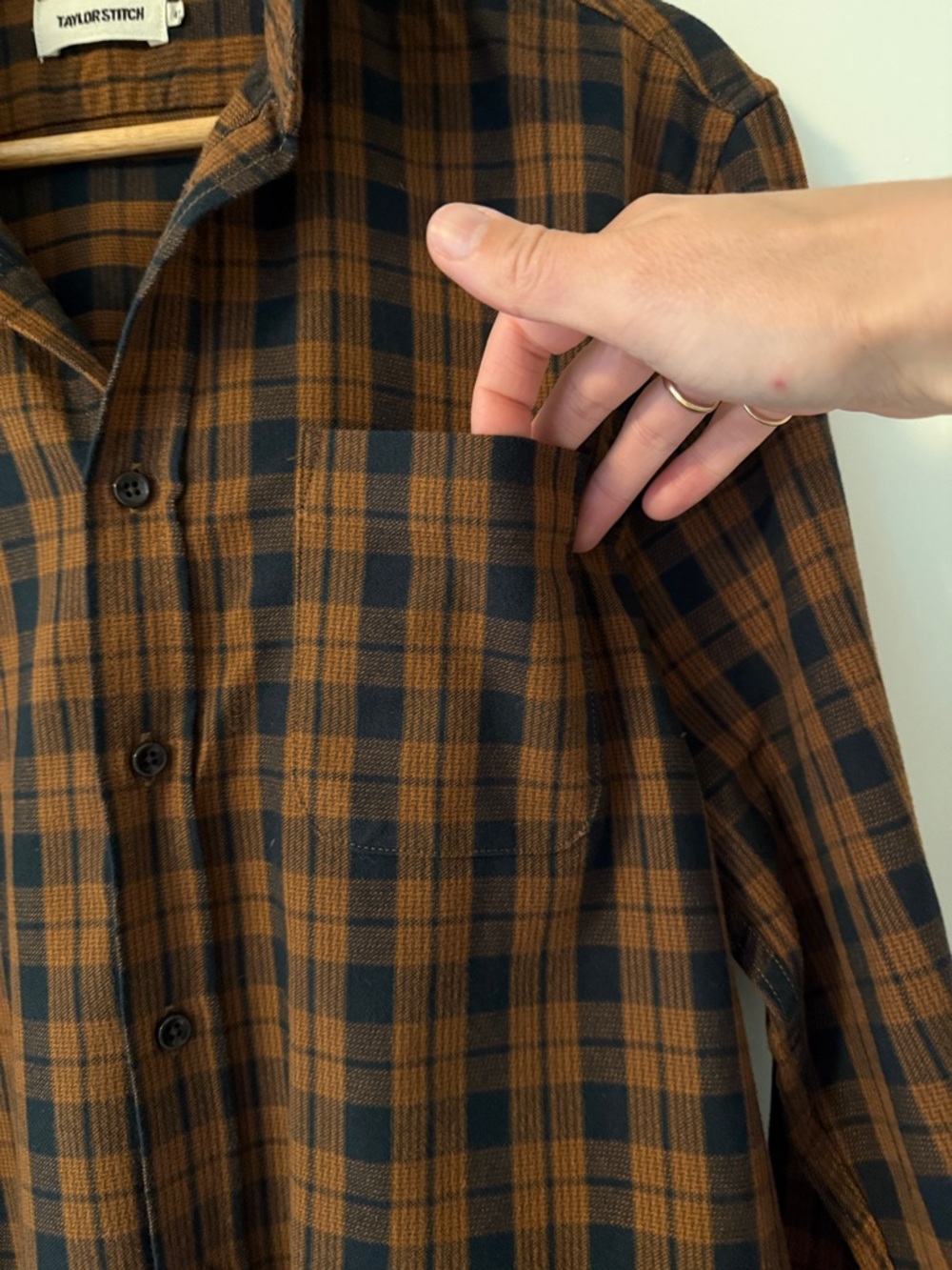 Taylor Stitch Plaid Button Down - Picture 6 of 9